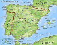 Spain map