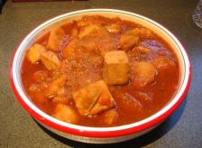 Marmitako basque style tuna and potato stew