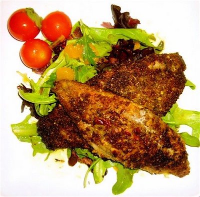 pecan-crusted duck fillets