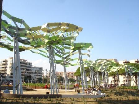 la pineda - metal tree sculptures