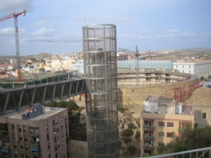 cartagena elevator to the castle