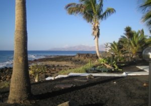 Lanzarote view from Velasquez garden