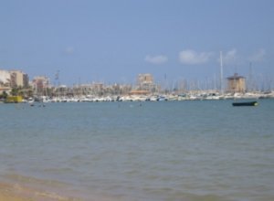 view from Casa Acequion torrevieja