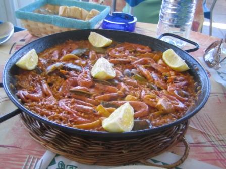 la manga paella