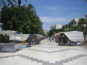 torrevieja paseo de la libertad