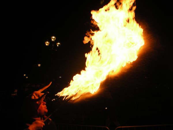 Balearics fire eater