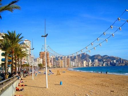 benidorm Levant  beach