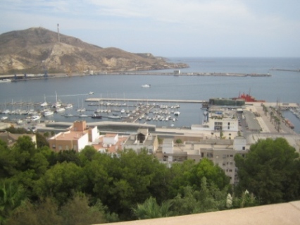cartagena view from the castle