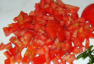 Chopped tomatoes