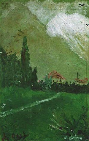 landscape near figueras by salvador dali