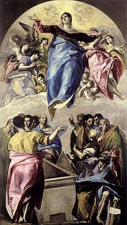 el greco - assumption of the virgin