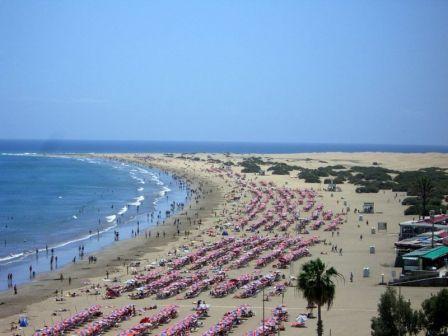 playa del ingles, gran canaria