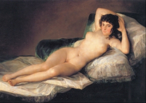 la maja desnuda - goya