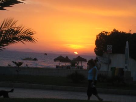 La Manga sunset