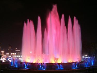 magic fountain of montjuic barcelona