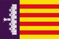 Mallorca flag - bandera