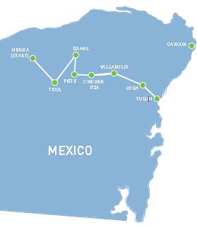 Mexico map