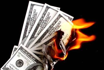 money to burn
