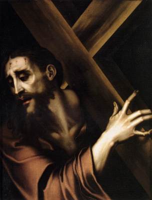 Christ carrying the cross - luis de morales