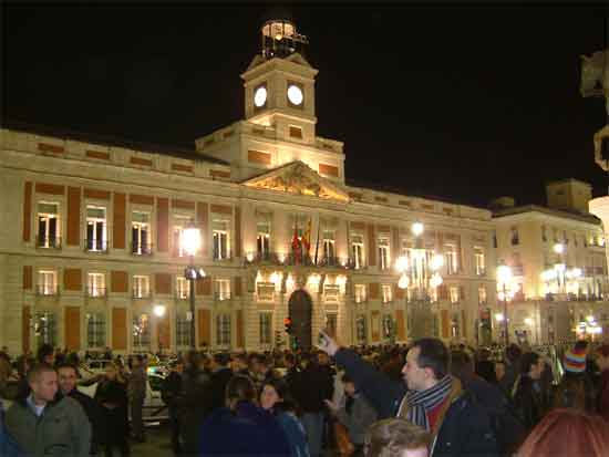 la nochevieja in Madrid