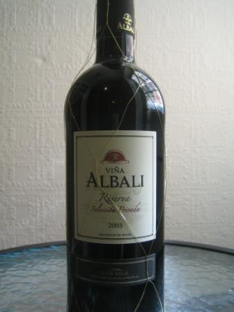 vina albali full bottle