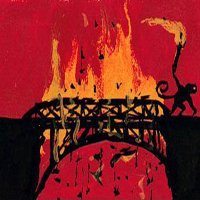 burning bridge