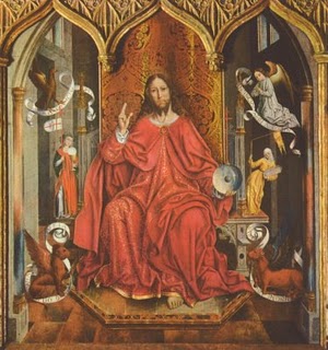 Blessing Christ by Fernando Gallego