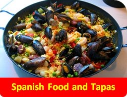 Spanish food and tapas