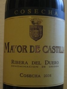 mayor de castilla Ribera el duero wine